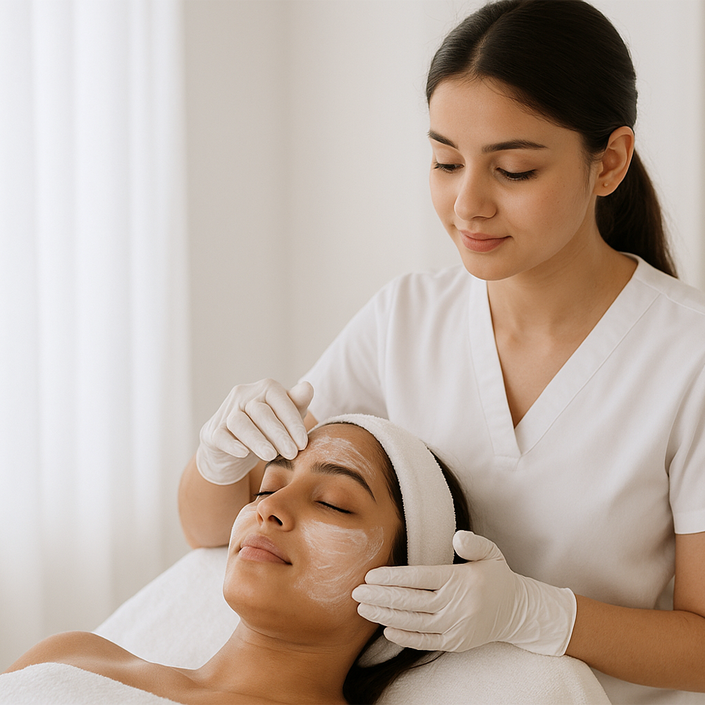 Advanced facial treatments and skin boosters at Nuri